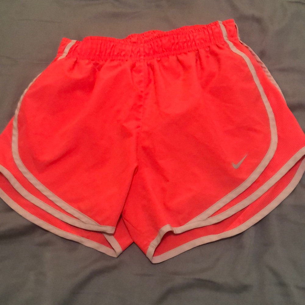 Small Neon Nike Running Shorts